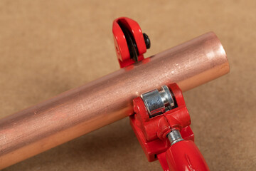  Red pipe cutter