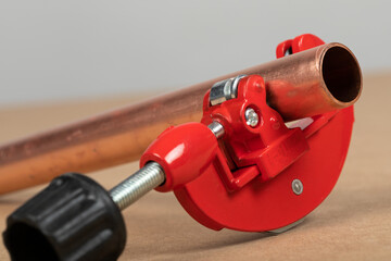  Red pipe cutter