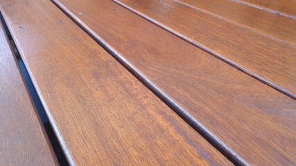 Close up of freshly oiled Australian Spotted Gum Timber Decking