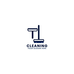 Modern cleaning house logo vektor template