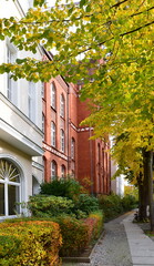 Herbst im Stadtteil Schmargendorf, Berlin