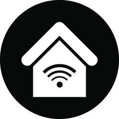 Home WIFI zone icon. Internet loading, free wifi, public internet icon.