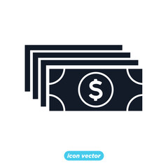 Money Related Vector Icon. Money symbol vector illustration