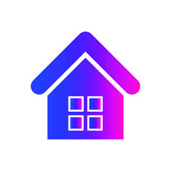 Home Icon. Real Estate, house, stay home icon.