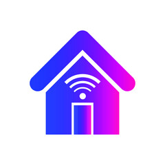 Home WIFI zone icon. Internet loading, free wifi, public internet icon.