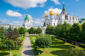 Fototapeta na wymiar The architectural ensemble of the Holy Trinity Ipatiev Monastery.