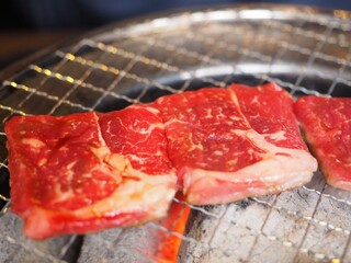 黒毛和牛焼肉（上カルビ）