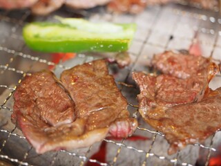 黒毛和牛焼肉（上カルビ）