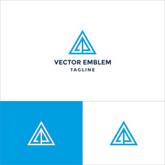 initials ap abstract logo vector icon illustration