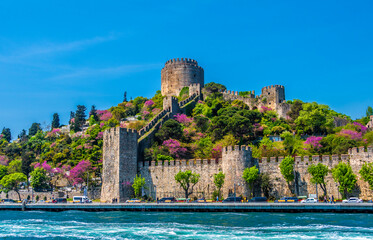 Taking tour on Istanbul Bosphrous in Turkey