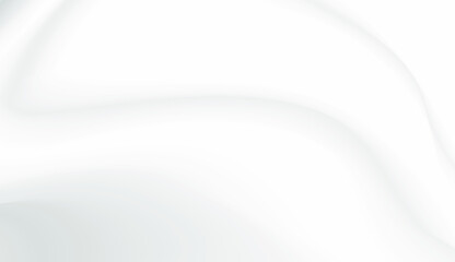 Obraz premium White silk satin background smooth texture background. Gray Background with Clean Smooth Soft Wave. Milk white wave background Looks soft, like a swaying white cloth. Elegant background with a grey ma