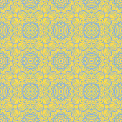 The geometric abstract pattern. Seamless vector background.