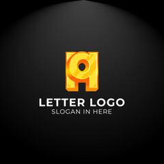Luxury vector logotype. Double Letter q Logo. Logo for your Company, Business Card, Merchandise. Alphabet Logo, Symbol, Letter q Icon