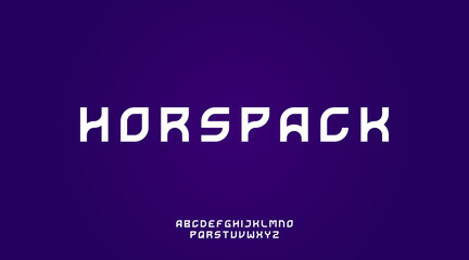 Bold modern and futuristic font, suitable for logo, logotype, monogram, flyer, poster