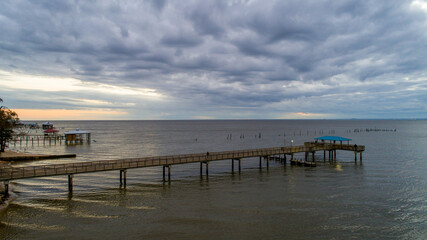 Mayday Pier on Mobile Bay 