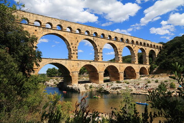 Obraz premium Le Pont du Gard en France