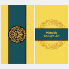 Mandala. Vintage decorative elements. Vector illustration