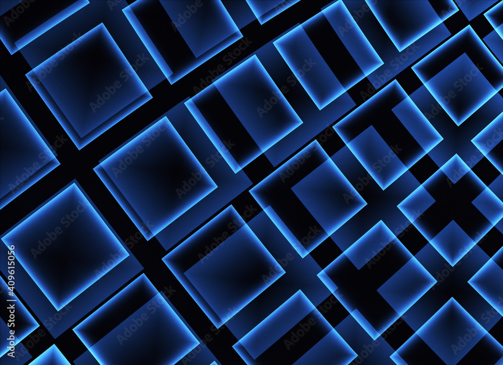 Poster technological textured background. 3d fractal graphics. science and technology concept.