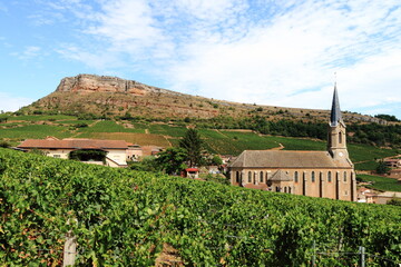 Roche de Vergisson en Bourgogne