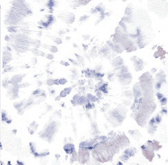 Tie Dye Texture. Flower Bohemian Design. Blue Hippie Ornament. Abstract Bohemian Tile. Pastel Tie Dye Tile. Watercolor Background. Bleach Dye. Creative Floral Tile pattern.