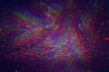 Test Screen Glitch Texture background