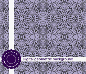 Abstract geometric pattern with lines, rhombuses, geometric shape A seamless vector background.