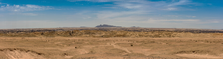 The moon landscape near swakopmund, namibia