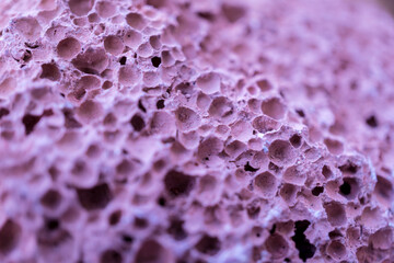 Texture of colored pumice stones for foot care