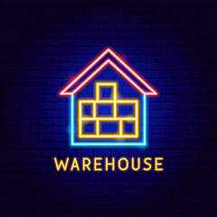Warehouse Neon Label
