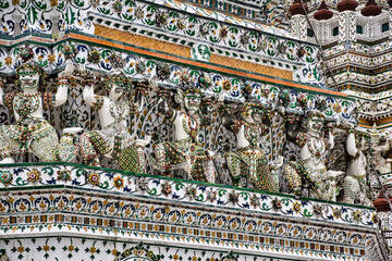 Temple of Dawn, Wat Arun is a buddhist temple and derives its name from the Hindu god Aruna often...
