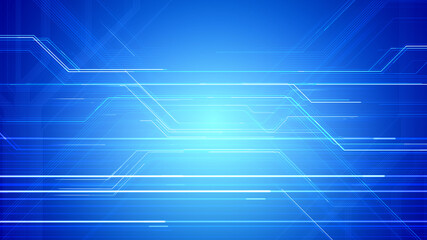 Digital Circuit Network Technology internet data space 3D illustration.