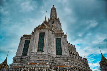Temple of Dawn, Wat Arun is a buddhist temple and derives its name from the Hindu god Aruna often...