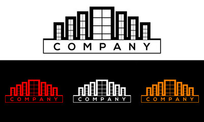 Real Estate Logo Design For Brand Company Busienss ets