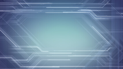 Digital Circuit Network Technology internet data space 3D illustration.