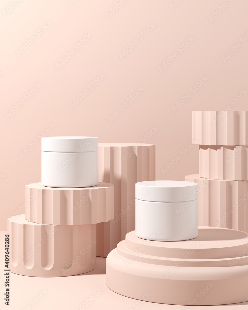 Aufkleber abstract background minimal style for product branding presentation. mock up scene and mock up produ