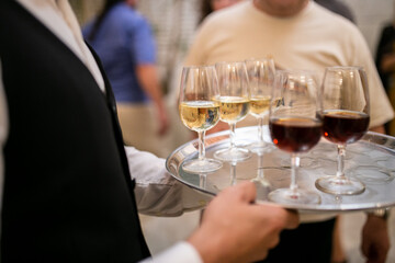 glass of wine