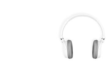 Background on the theme of silence, music or hearing safety.