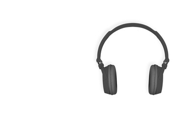 Background on the theme of silence, music or hearing safety.