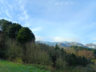 Beautiful Mountains in Basque Country, North Spain