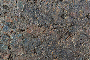 copper slag stone texture close-up