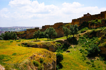 Fototapeta na wymiar Ruins at Morocco