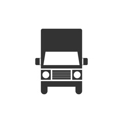 Truck icon. Vehicle symbol modern, simple, vector, icon for website design, mobile app, ui. Vector Illustration