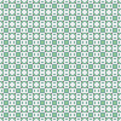 Fototapeta premium Abstract Cross Pattern generative computational art illustration