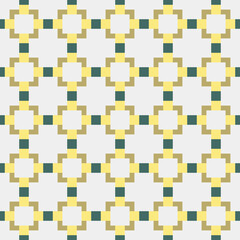 Abstract Cross Pattern generative computational art illustration