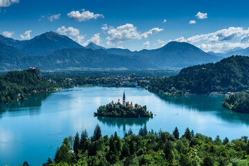 Lake Bled in Slovenia