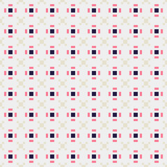 Abstract Cross Pattern generative computational art illustration