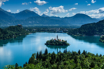 Lake Bled in Slovenia