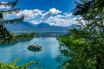 Lake Bled in Slovenia