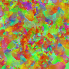 Modern style abstract randomly skewed and patterned geometric shapes background.