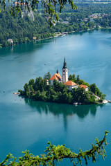 Lake Bled in Slovenia